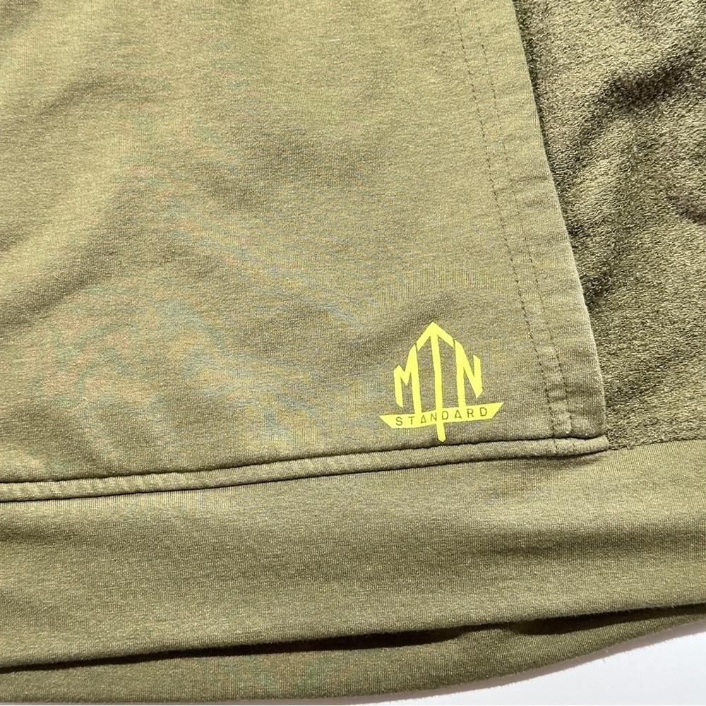 Mountain Standard hoodie outdoor pullover french terry utility olive XL - Picture 6 of 12